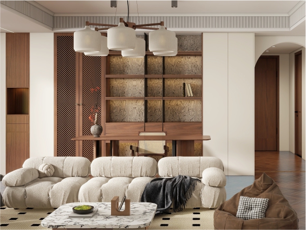 定制幸福家——WW5011斜暉胡桃